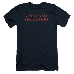 Madam Secretary Logo Men's Slim Fit T-Shirt Men's Slim Fit T-Shirt Madam Secretary   