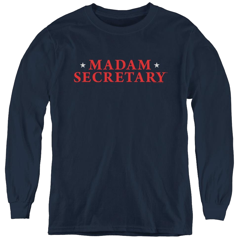 Madam Secretary Logo - Youth Long Sleeve T-Shirt Youth Long Sleeve T-Shirt Madam Secretary   