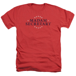 Madam Secretary Distress Logo Men's Heather T-Shirt Men's Heather T-Shirt Madam Secretary   