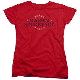 Madam Secretary Distress Logo Women's T-Shirt Women's T-Shirt Madam Secretary   