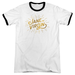 Jane The Virgin Golden Logo Men's Ringer T-Shirt Men's Ringer T-Shirt Jane the Virgin   