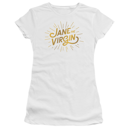 Jane The Virgin Golden Logo Juniors T-Shirt Juniors T-Shirt Jane the Virgin   