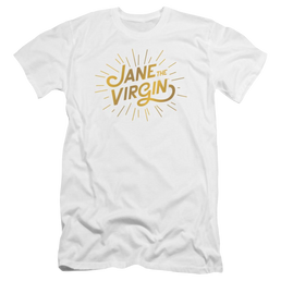 Jane The Virgin Golden Logo Men's Premium Slim Fit T-Shirt Men's Premium Slim Fit T-Shirt Jane the Virgin   