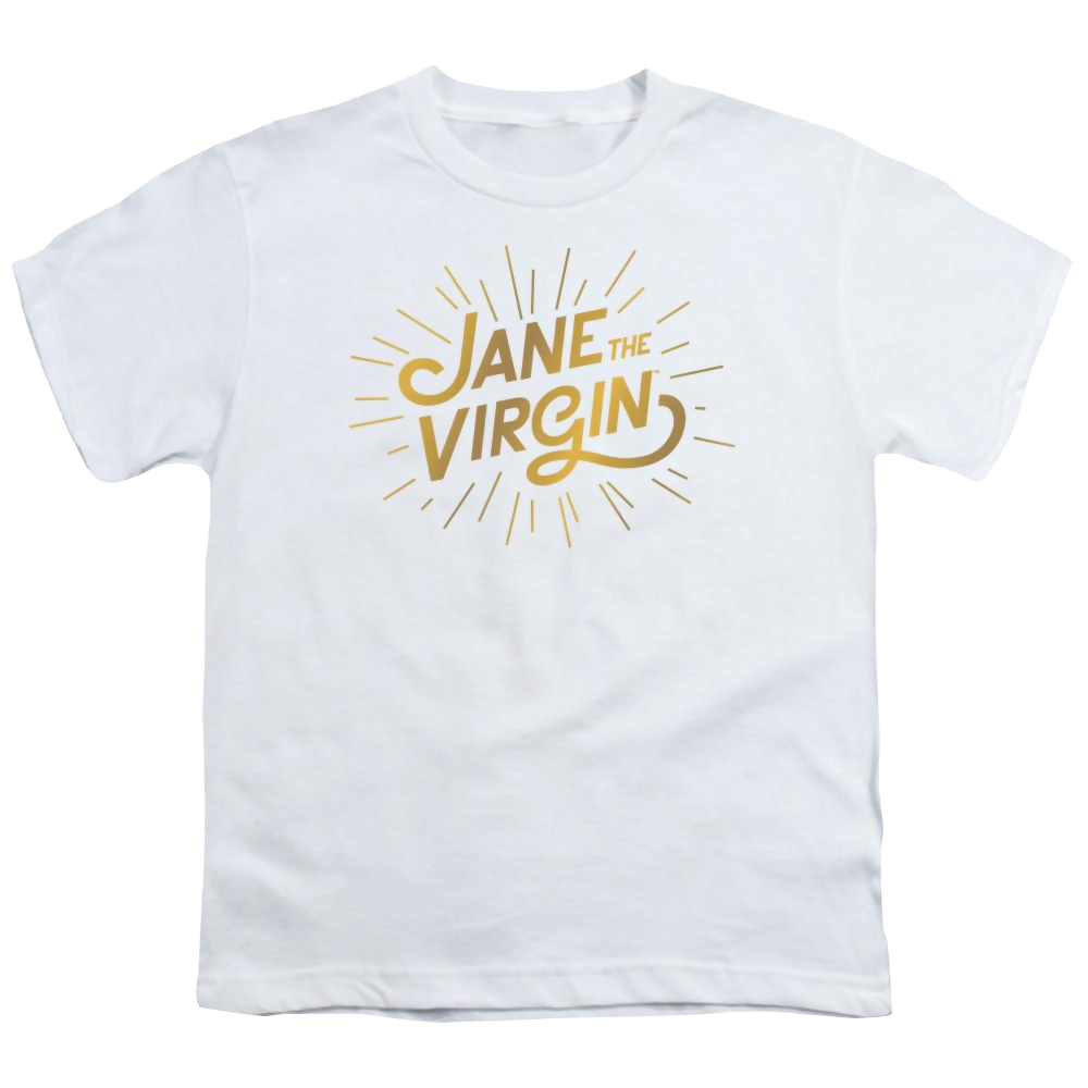 Jane The Virgin Golden Logo Youth T-Shirt (Ages 8-12) Youth T-Shirt (Ages 8-12) Jane the Virgin   