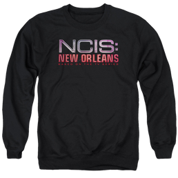 NCIS New Orleans Neon Sign - Men's Crewneck Sweatshirt Men's Crewneck Sweatshirt NCIS   