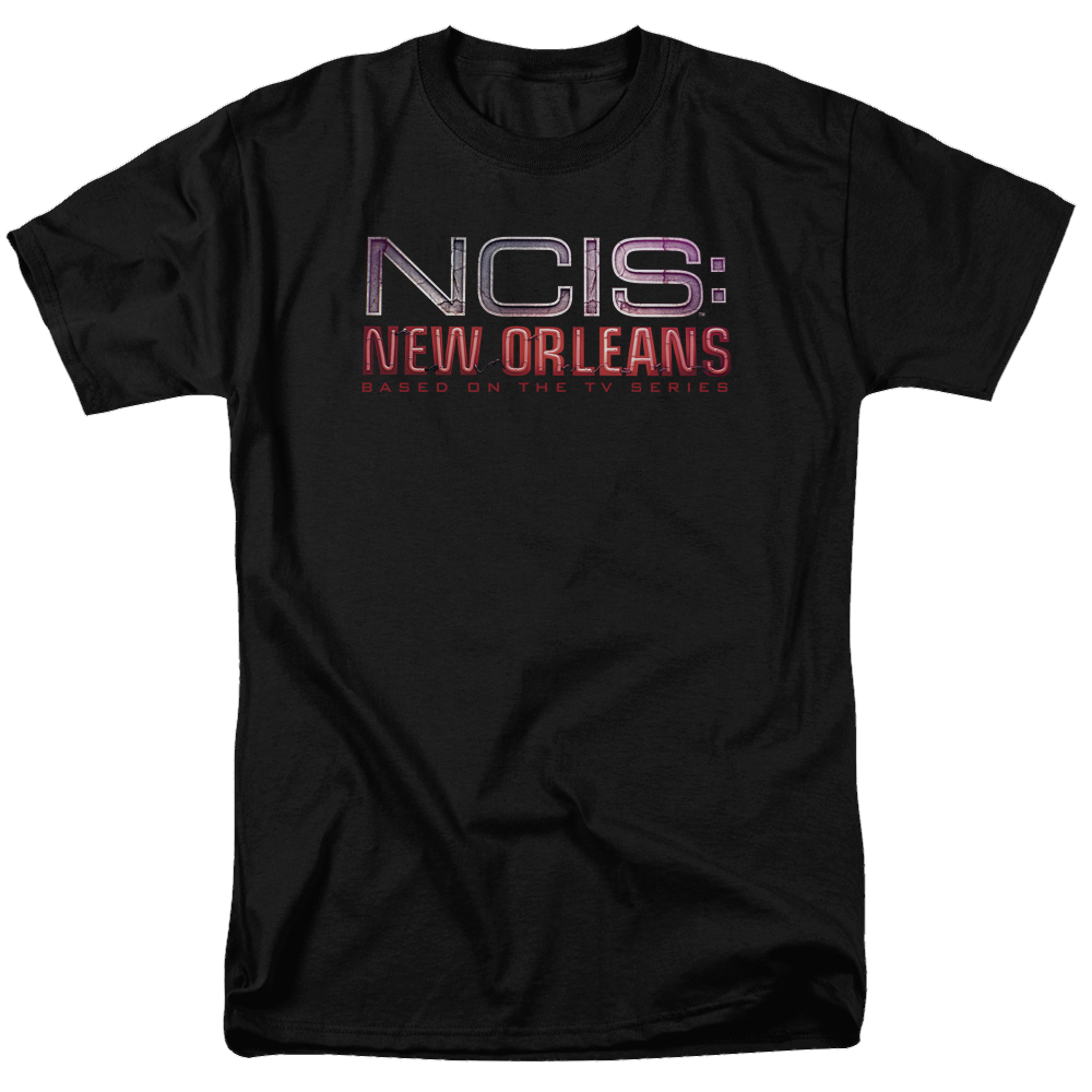 NCIS New Orleans Neon Sign - Men's Regular Fit T-Shirt Men's Regular Fit T-Shirt NCIS   
