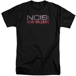NCIS New Orleans Neon Sign - Men's Tall Fit T-Shirt Men's Tall Fit T-Shirt NCIS   