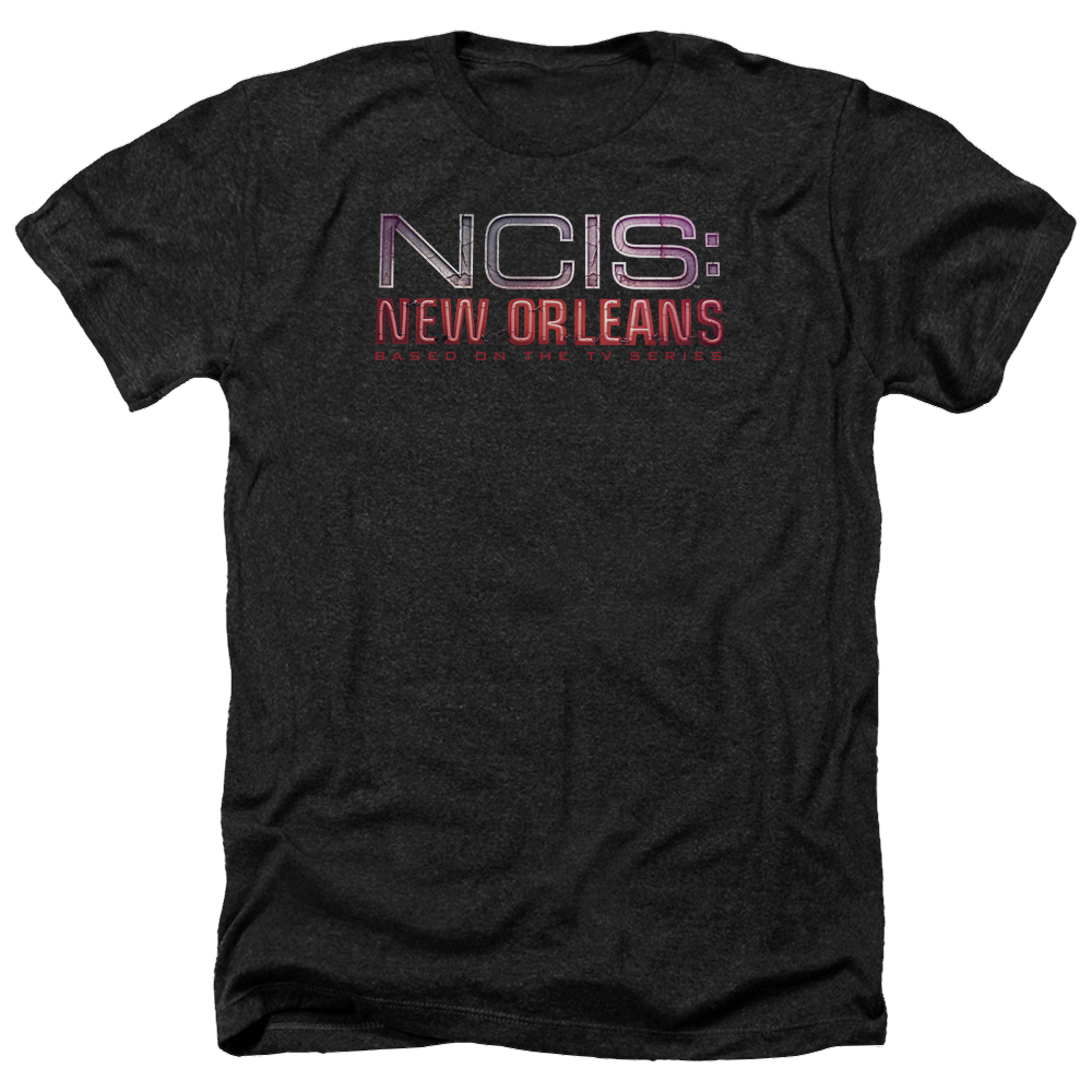 NCIS New Orleans Neon Sign - Men's Heather T-Shirt Men's Heather T-Shirt NCIS   