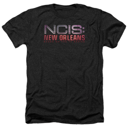 NCIS New Orleans Neon Sign - Men's Heather T-Shirt Men's Heather T-Shirt NCIS   