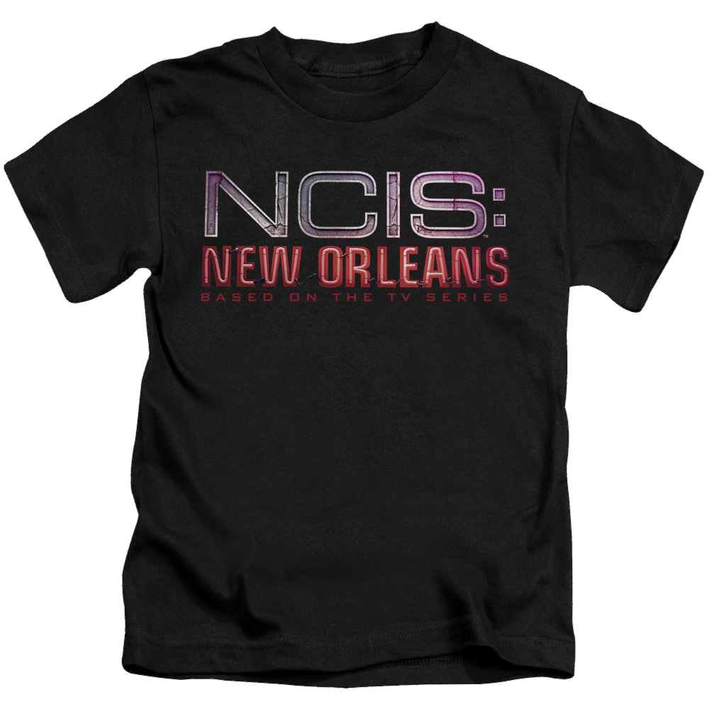 NCIS New Orleans Neon Sign - Kid's T-Shirt Kid's T-Shirt (Ages 4-7) NCIS   