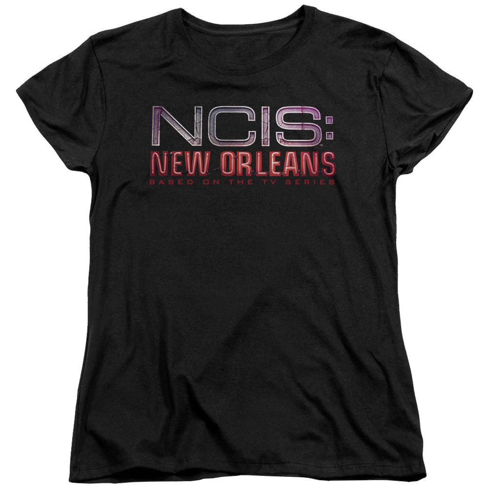 NCIS New Orleans Neon Sign - Women's T-Shirt Women's T-Shirt NCIS   