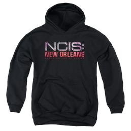 NCIS New Orleans Neon Sign - Youth Hoodie Youth Hoodie (Ages 8-12) NCIS   
