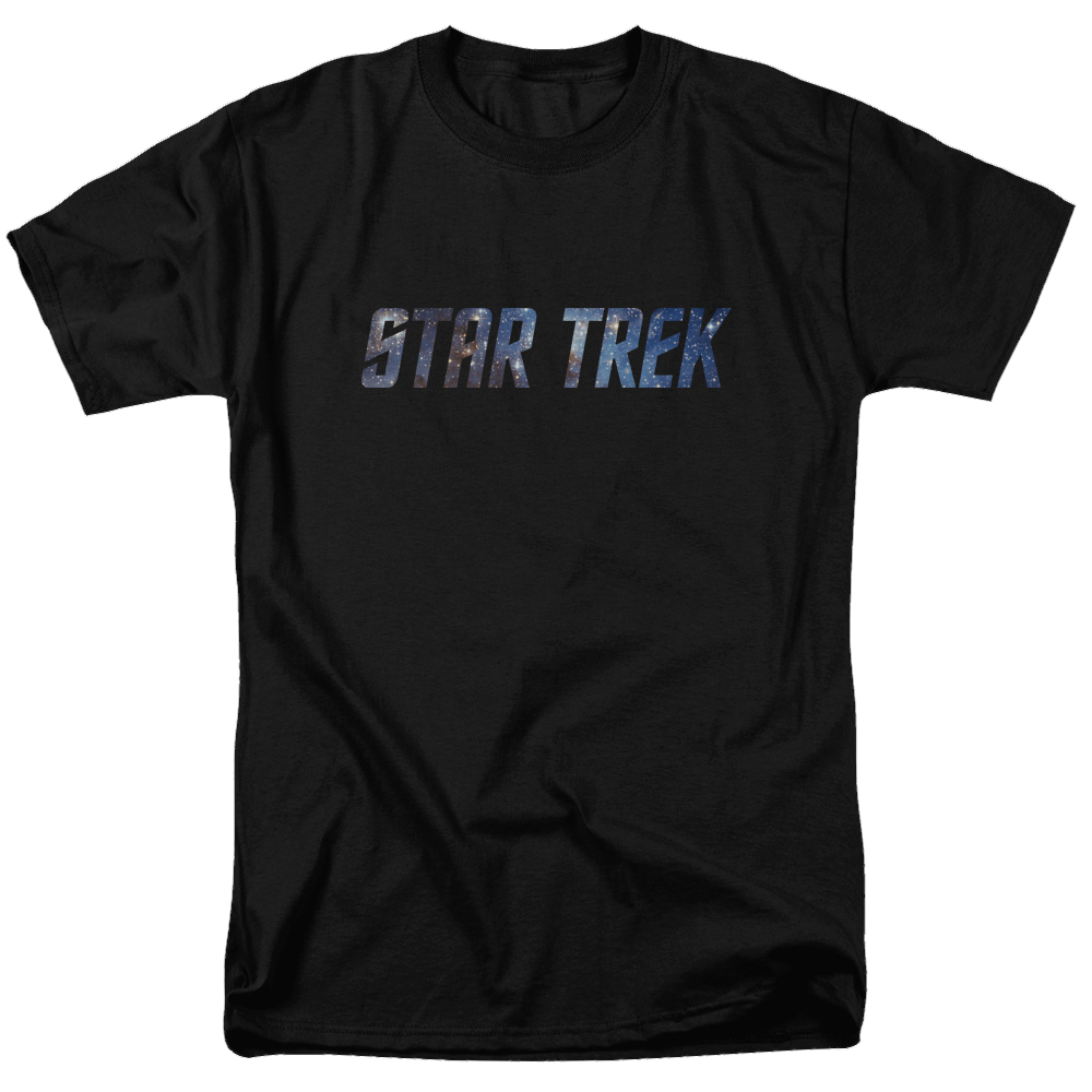 Star Trek Space Logo Men's Regular Fit T-Shirt Men's Regular Fit T-Shirt Star Trek   
