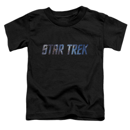 Star Trek Space Logo Toddler T-Shirt Toddler T-Shirt Star Trek   