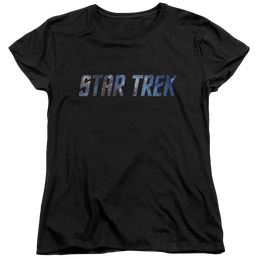 Star Trek Space Logo Women's T-Shirt Women's T-Shirt Star Trek   