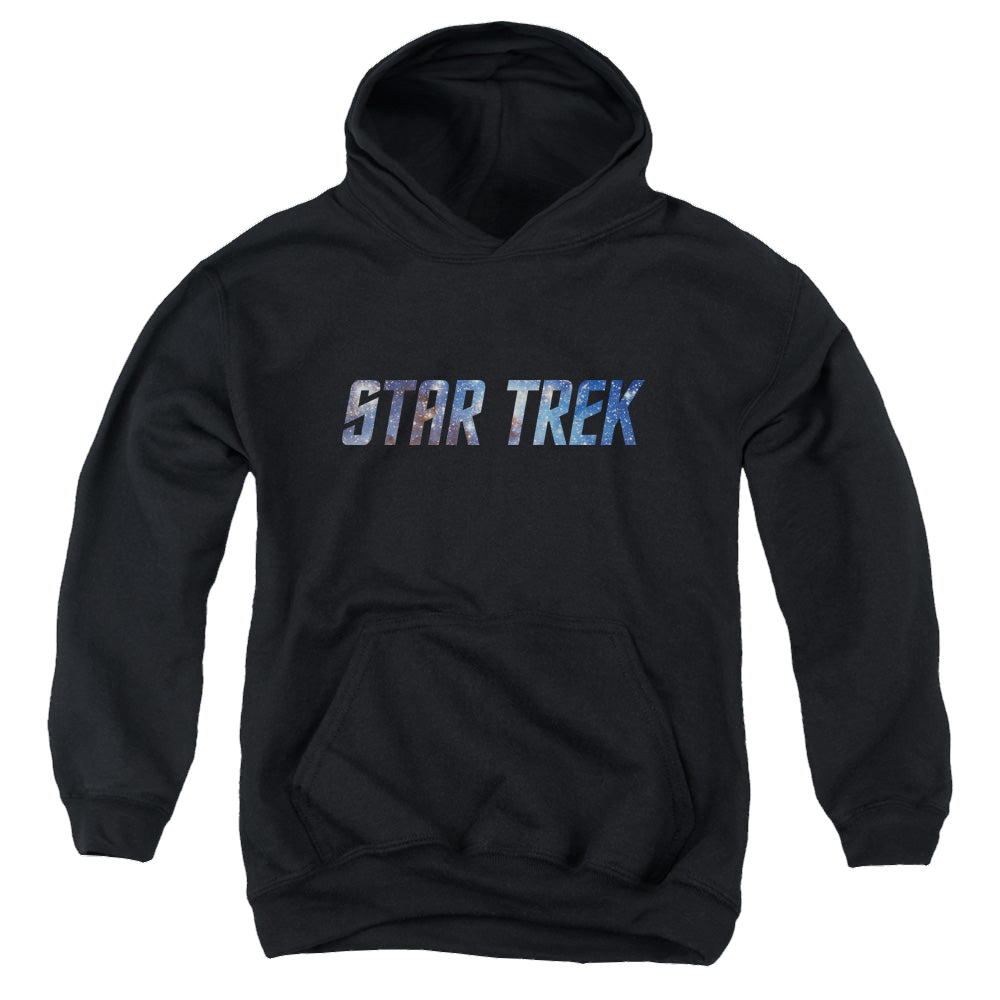 Star Trek The Original Series Space Logo - Youth Hoodie Youth Hoodie (Ages 8-12) Star Trek   