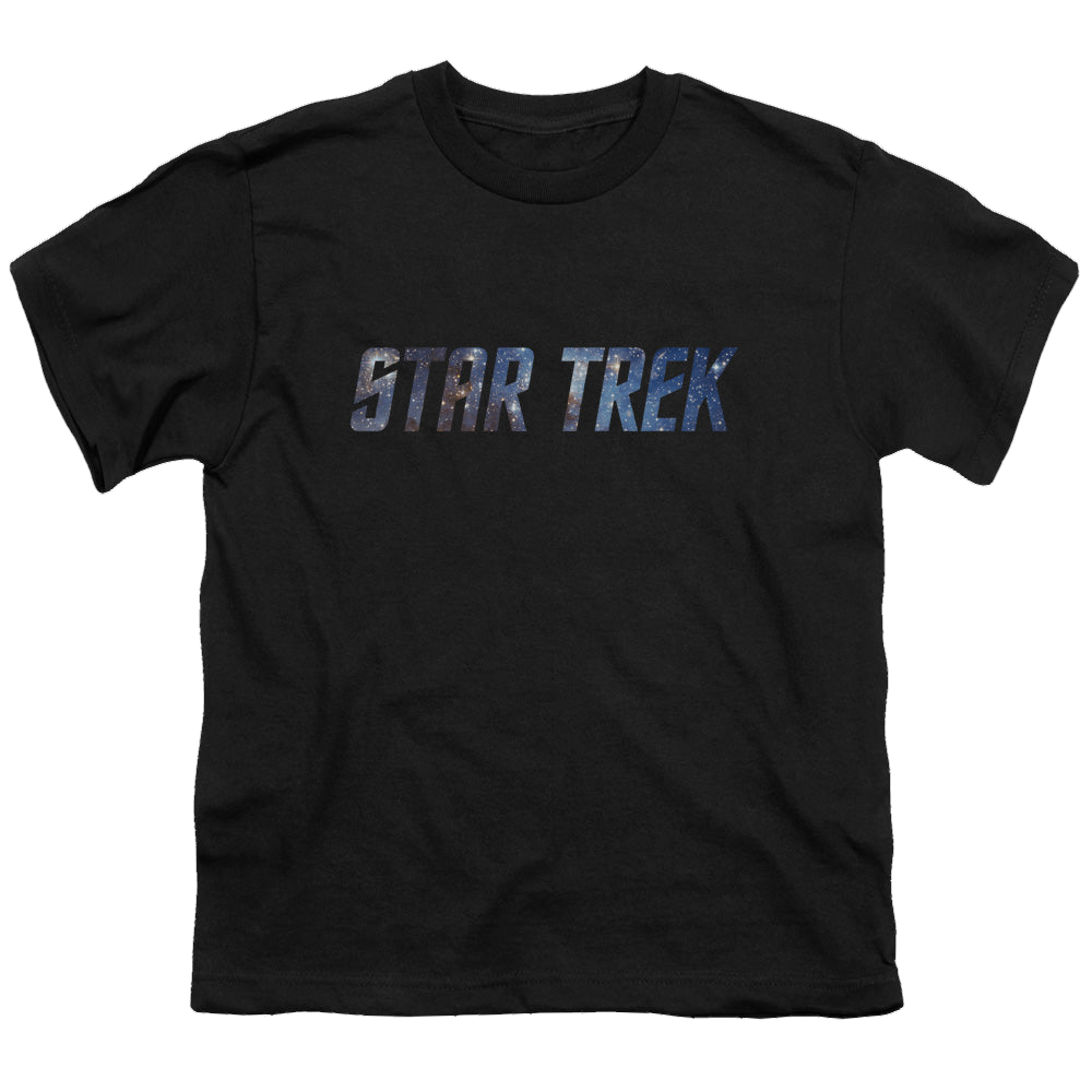 Star Trek The Original Series Space Logo - Youth T-Shirt Youth T-Shirt (Ages 8-12) Star Trek   