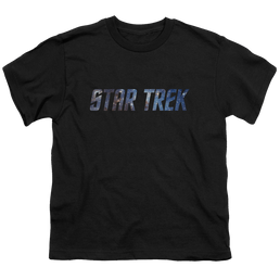 Star Trek The Original Series Space Logo - Youth T-Shirt Youth T-Shirt (Ages 8-12) Star Trek   
