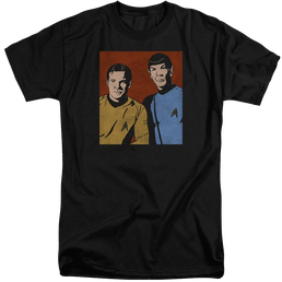 Star Trek The Original Series Friends - Men's Tall Fit T-Shirt Men's Tall Fit T-Shirt Star Trek   