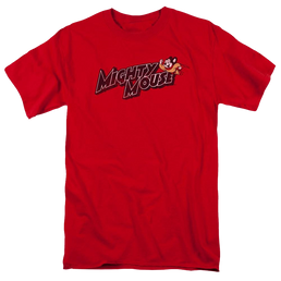 Mighty Mouse Might Logo Men's Regular Fit T-Shirt Men's Regular Fit T-Shirt Mighty Mouse   
