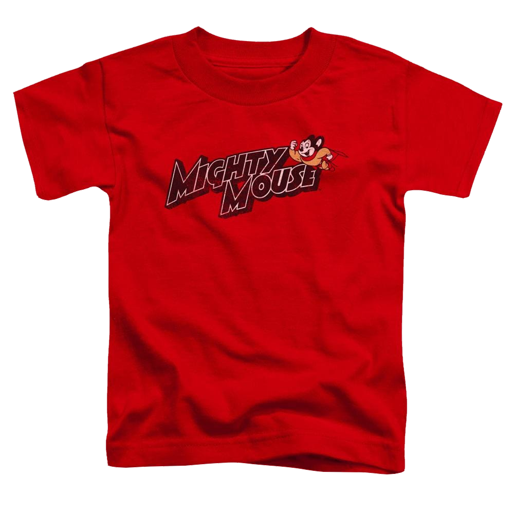 Mighty Mouse Might Logo Toddler T-Shirt Toddler T-Shirt Mighty Mouse   