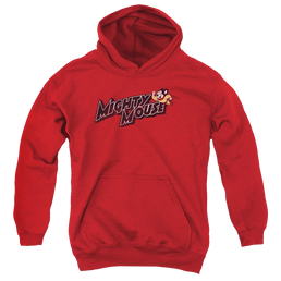 Mighty Mouse Might Logo Youth Hoodie (Ages 8-12) Youth Hoodie (Ages 8-12) Mighty Mouse   
