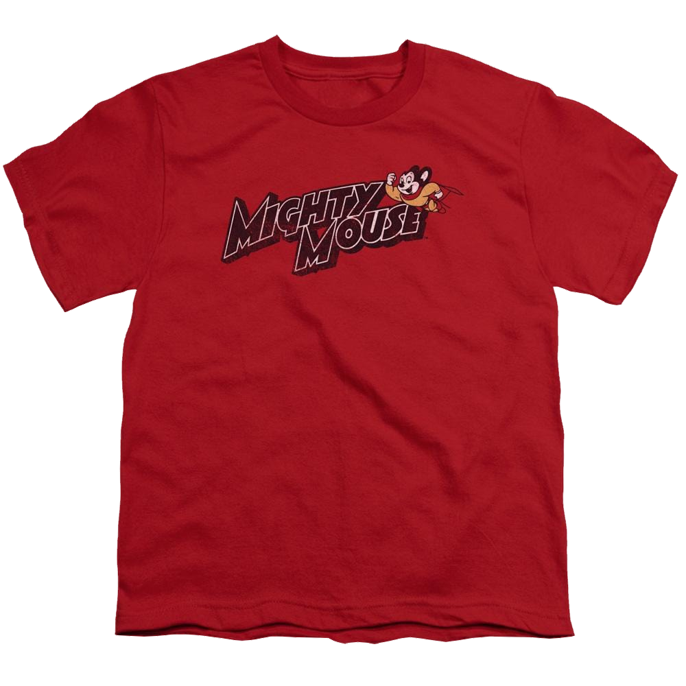 Mighty Mouse Might Logo Youth T-Shirt (Ages 8-12) Youth T-Shirt (Ages 8-12) Mighty Mouse   