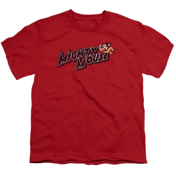 Mighty Mouse Might Logo Youth T-Shirt (Ages 8-12) Youth T-Shirt (Ages 8-12) Mighty Mouse   