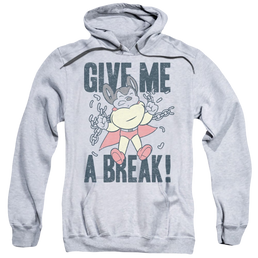 Mighty Mouse Give Me A Break - Pullover Hoodie Pullover Hoodie Mighty Mouse   
