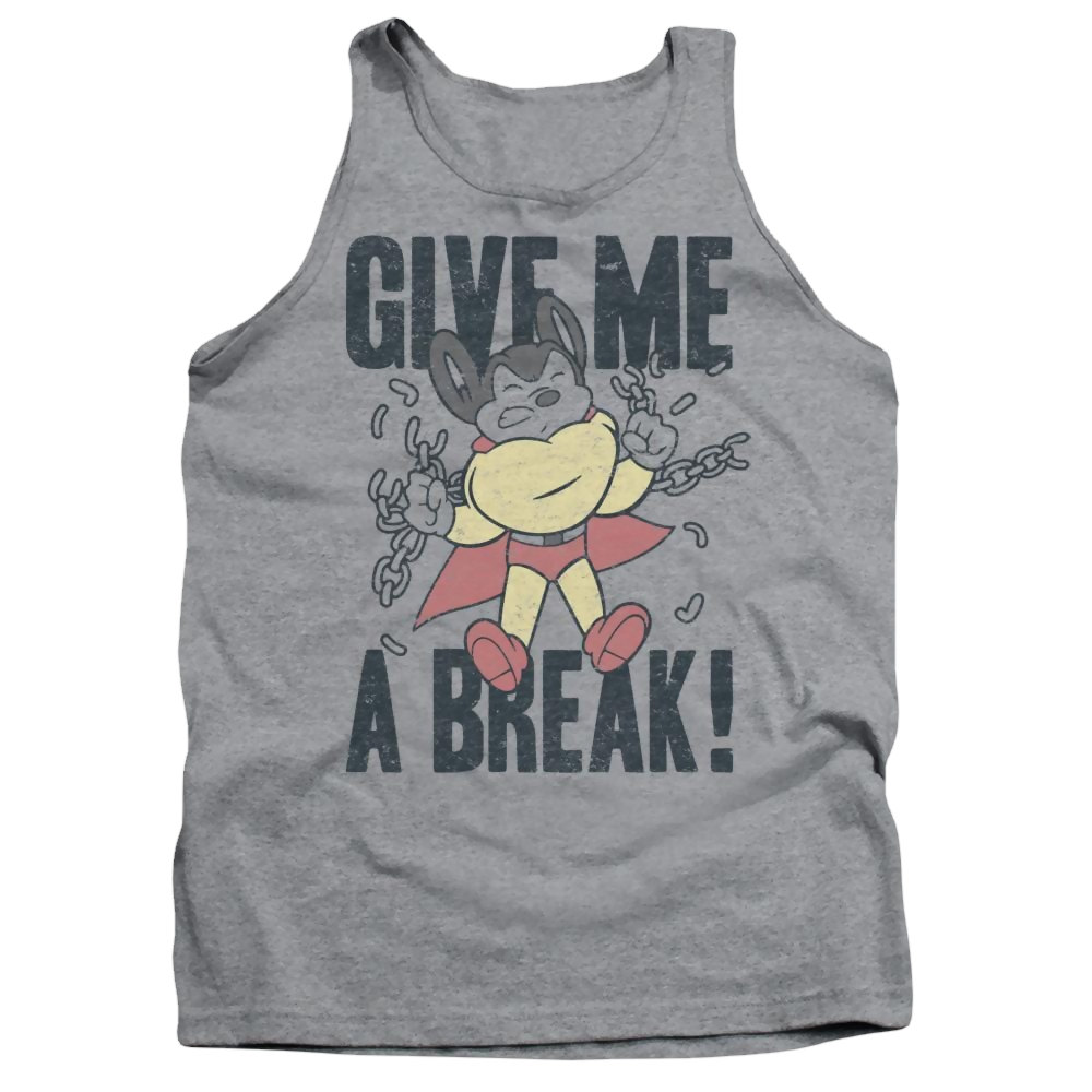 Mighty Mouse Give Me A Break Men's Tank Men's Tank Mighty Mouse   