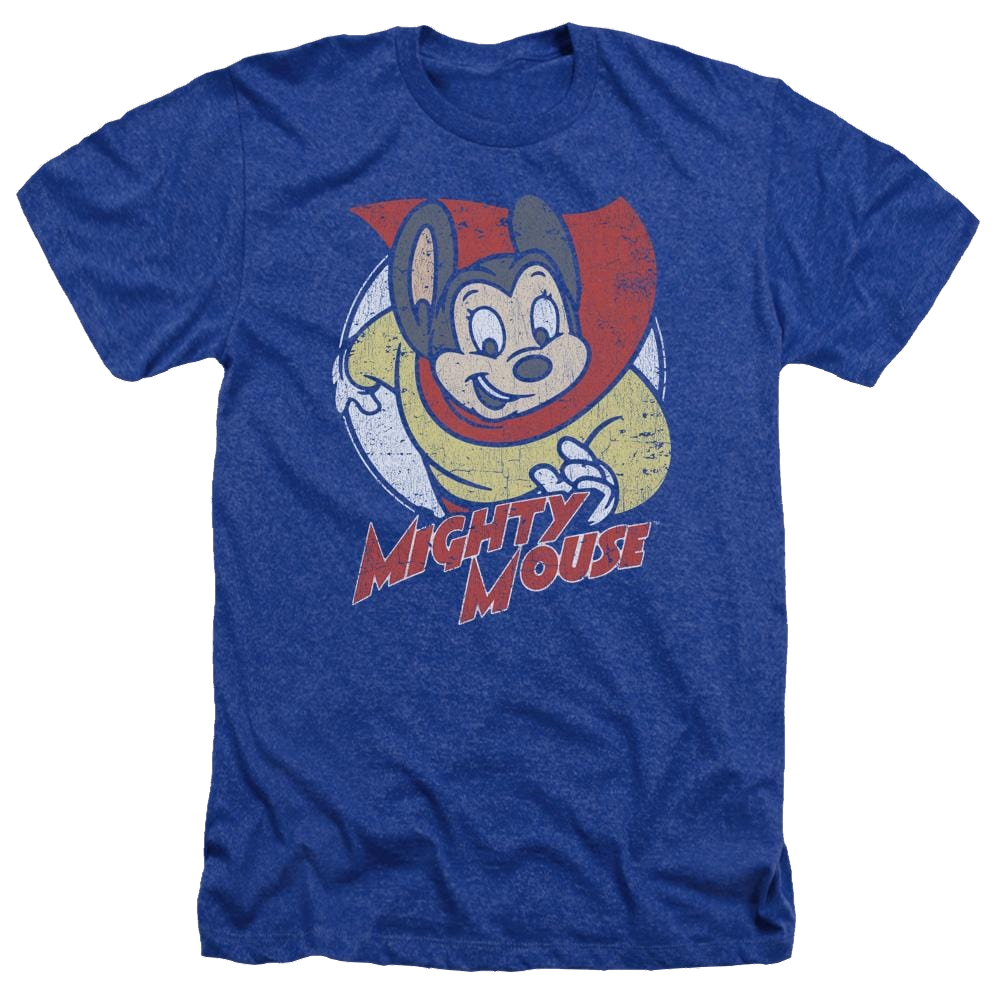 Mighty Mouse Mighty Circle Men's Heather T-Shirt Men's Heather T-Shirt Mighty Mouse   