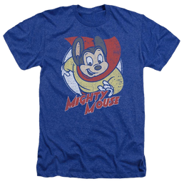 Mighty Mouse Mighty Circle Men's Heather T-Shirt Men's Heather T-Shirt Mighty Mouse   