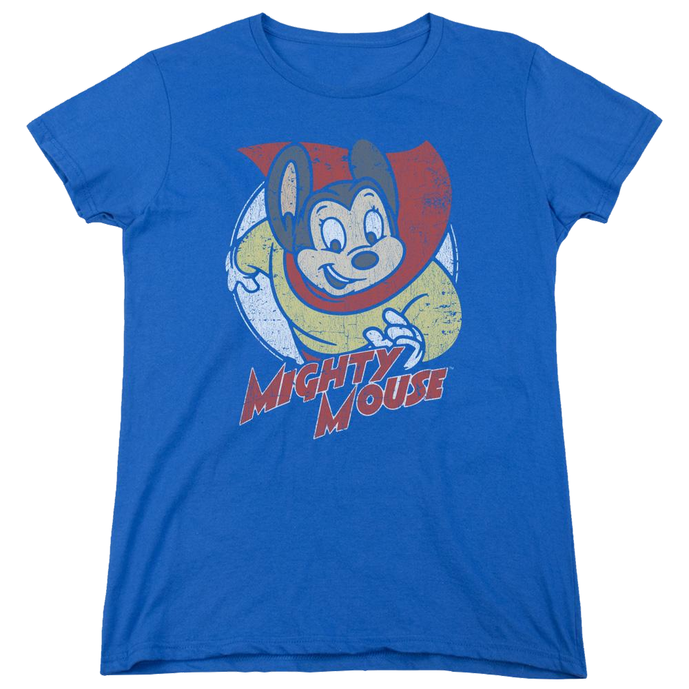Mighty Mouse Mighty Circle Women's T-Shirt Women's T-Shirt Mighty Mouse   