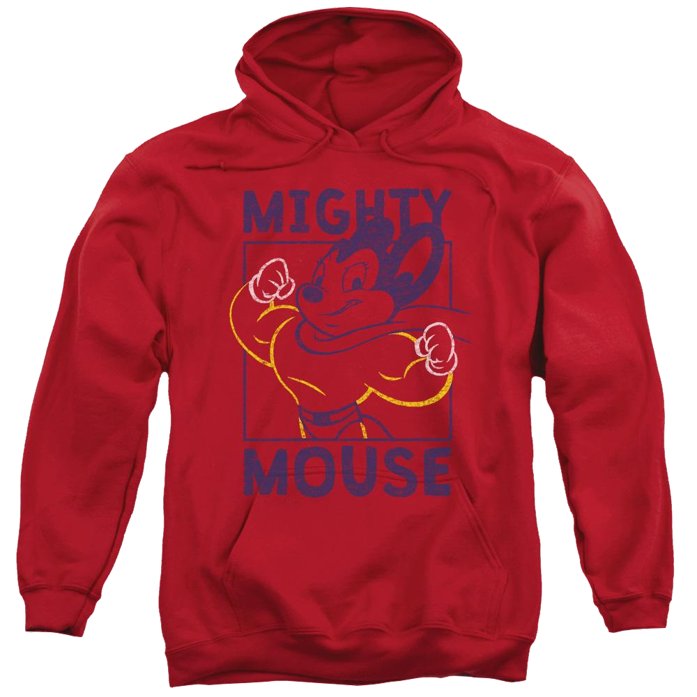 Mighty Mouse Break The Box Pullover Hoodie Pullover Hoodie Mighty Mouse   