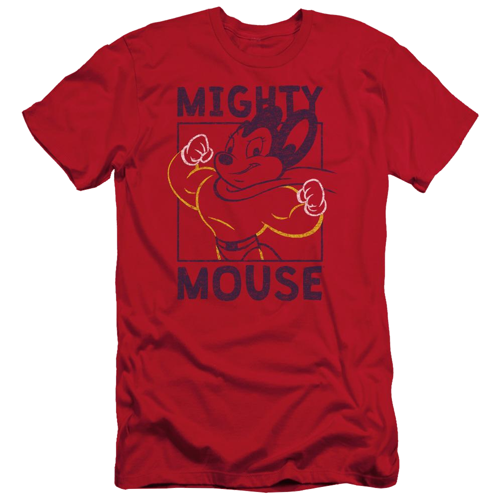 Mighty Mouse Break The Box Men's Slim Fit T-Shirt Men's Slim Fit T-Shirt Mighty Mouse   