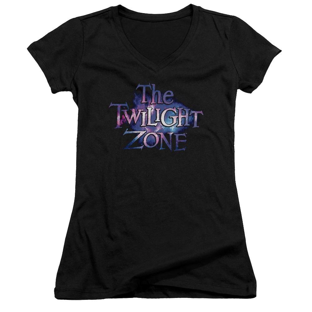 The Twilight Zone Twilight Galaxy Juniors V-Neck T-Shirt Juniors V-Neck T-Shirt The Twilight Zone   