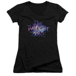The Twilight Zone Twilight Galaxy Juniors V-Neck T-Shirt Juniors V-Neck T-Shirt The Twilight Zone   