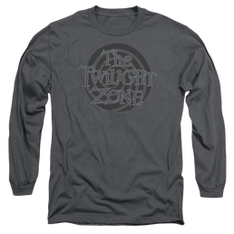 The Twilight Zone Spiral Logo Men's Long Sleeve T-Shirt Men's Long Sleeve T-Shirt The Twilight Zone   