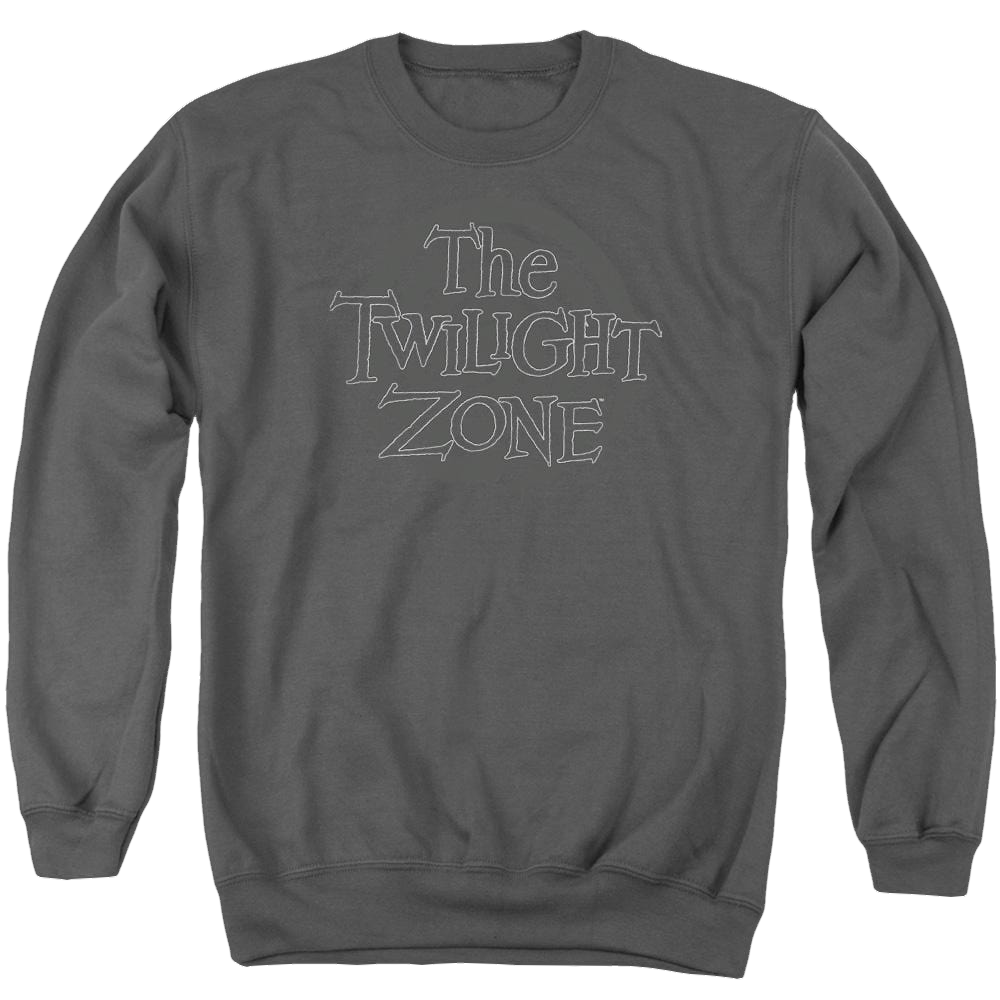 The Twilight Zone Spiral Logo Men's Crewneck Sweatshirt Men's Crewneck Sweatshirt The Twilight Zone   