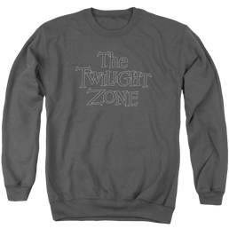 The Twilight Zone Spiral Logo Men's Crewneck Sweatshirt Men's Crewneck Sweatshirt The Twilight Zone   