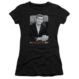 Andy Griffith Classic Andy - Juniors T-Shirt Juniors T-Shirt Andy Griffith Show   