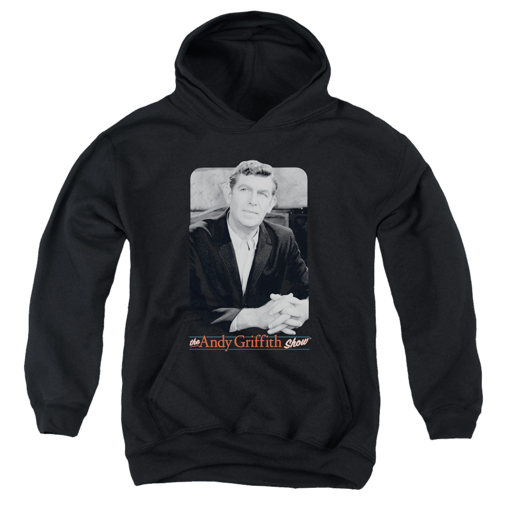 Andy Griffith Classic Andy - Youth Hoodie (Ages 8-12) Youth Hoodie (Ages 8-12) Andy Griffith Show   