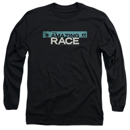 Amazing Race, The Bar Logo - Men's Long Sleeve T-Shirt Men's Long Sleeve T-Shirt The Amazing Race   