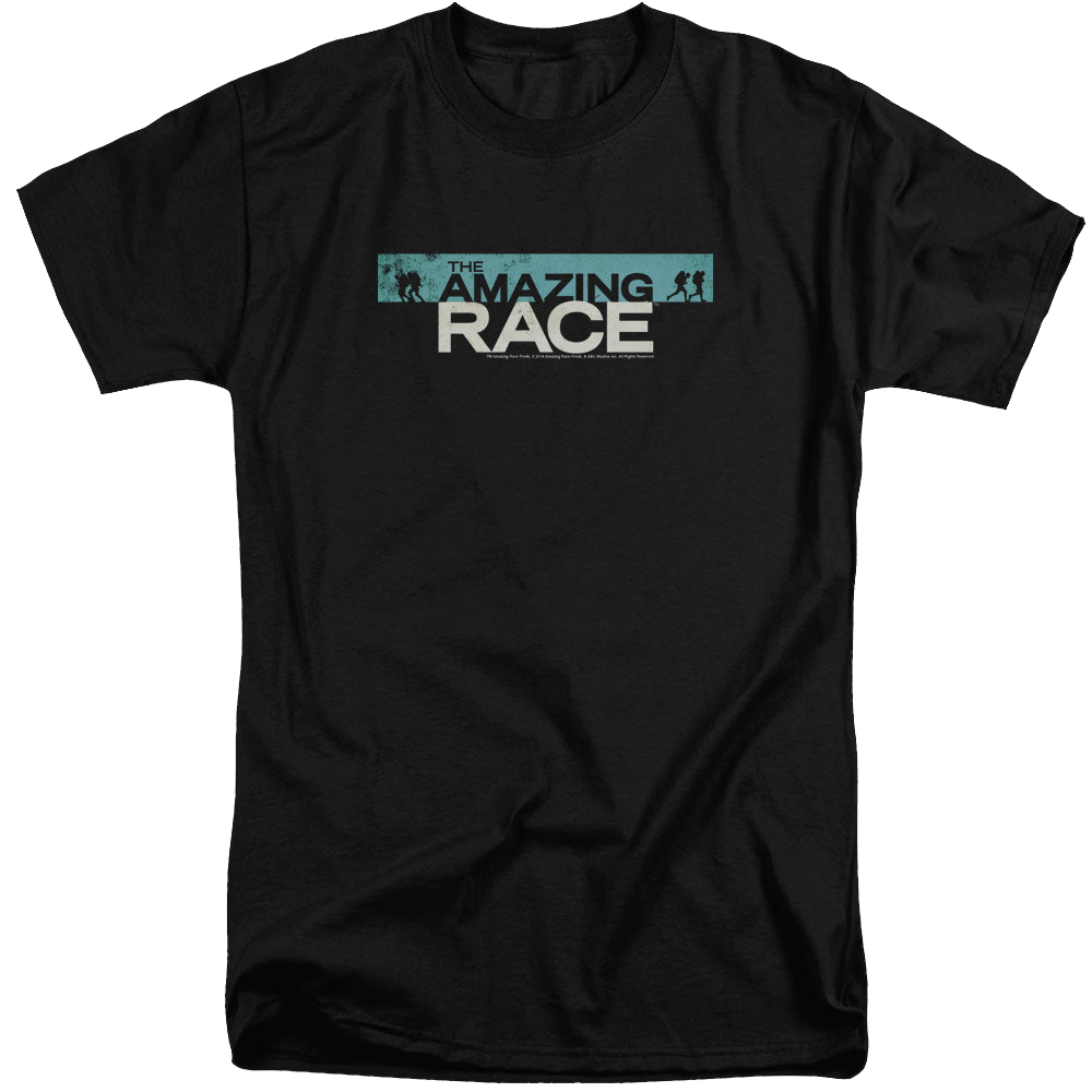 Amazing Race, The Bar Logo - Men's Tall Fit T-Shirt Men's Tall Fit T-Shirt The Amazing Race   