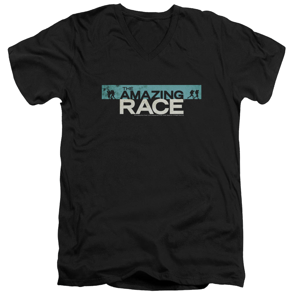 Amazing Race, The Bar Logo - Men's V-Neck T-Shirt Men's V-Neck T-Shirt The Amazing Race   