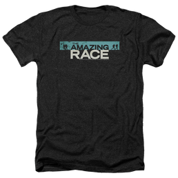 Amazing Race, The Bar Logo - Men's Heather T-Shirt Men's Heather T-Shirt The Amazing Race   