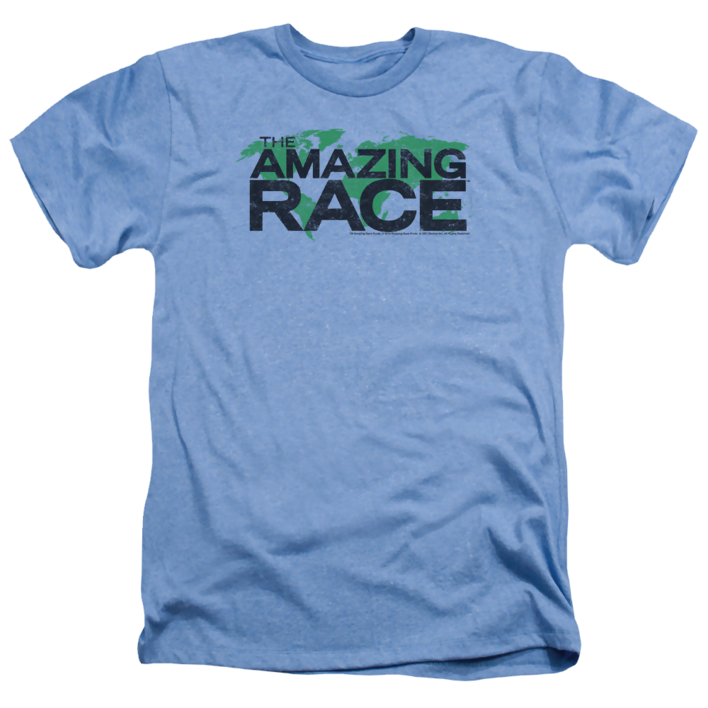 Amazing Race, The Race World - Men's Heather T-Shirt Men's Heather T-Shirt The Amazing Race   