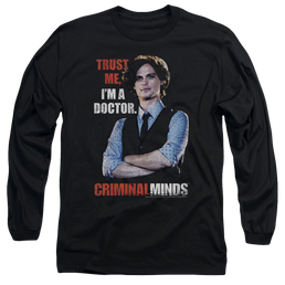 Criminal Minds Trust Me - Men's Long Sleeve T-Shirt Men's Long Sleeve T-Shirt Criminal Minds   