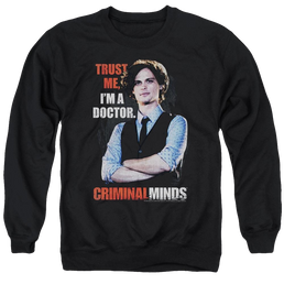 Criminal Minds Trust Me - Men's Crewneck Sweatshirt Men's Crewneck Sweatshirt Criminal Minds   