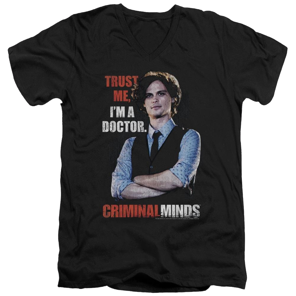 Criminal Minds Trust Me - Men's V-Neck T-Shirt Men's V-Neck T-Shirt Criminal Minds   